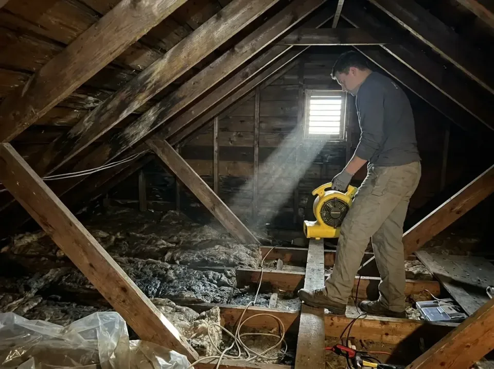 attic-water-damage-drying-proc-007 — frequently asked questions, Emergency Water Extraction & 24/7 Flood Response in Tomahaw…